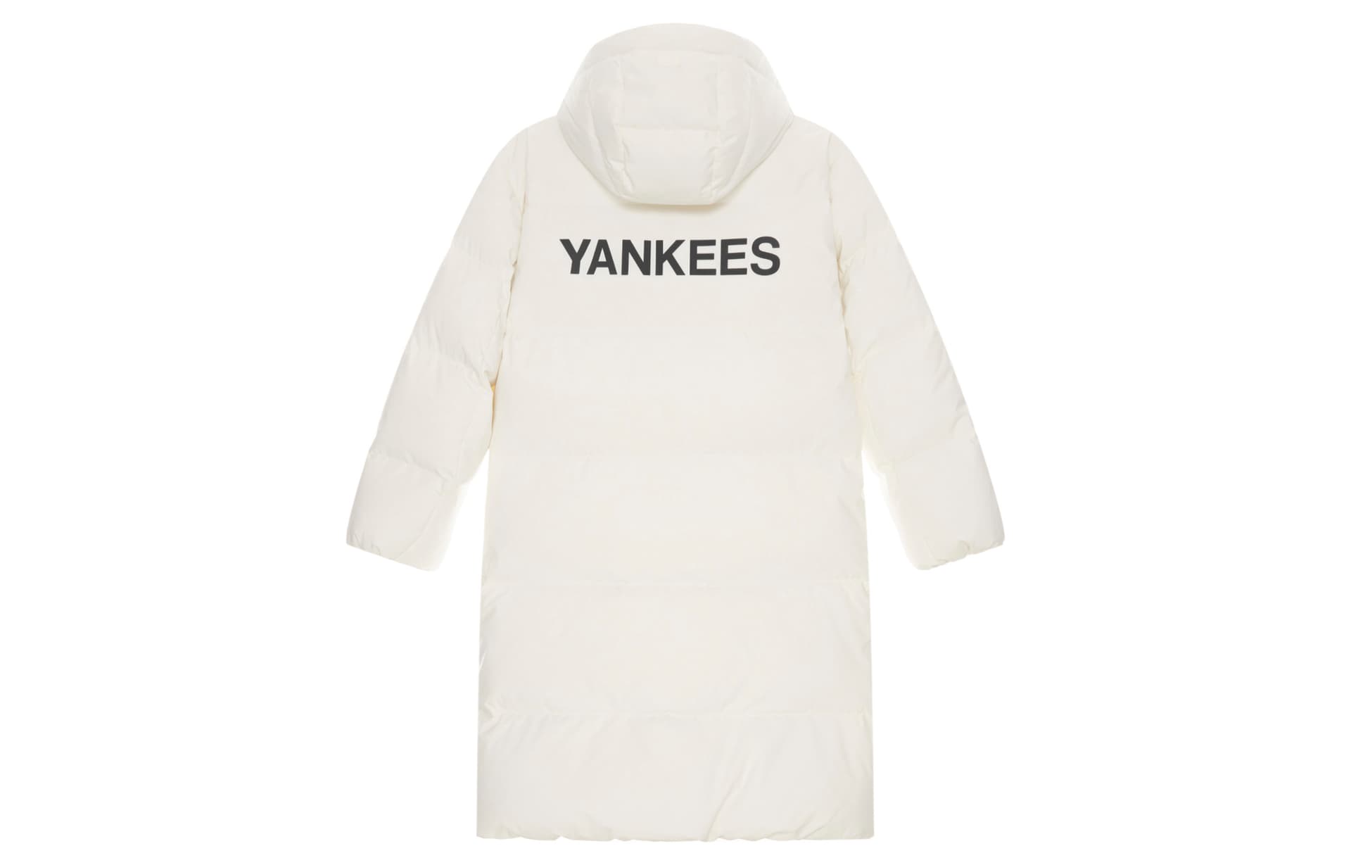 MLB New York Yankees Basic Collection FW24 Down Jacket Ivory