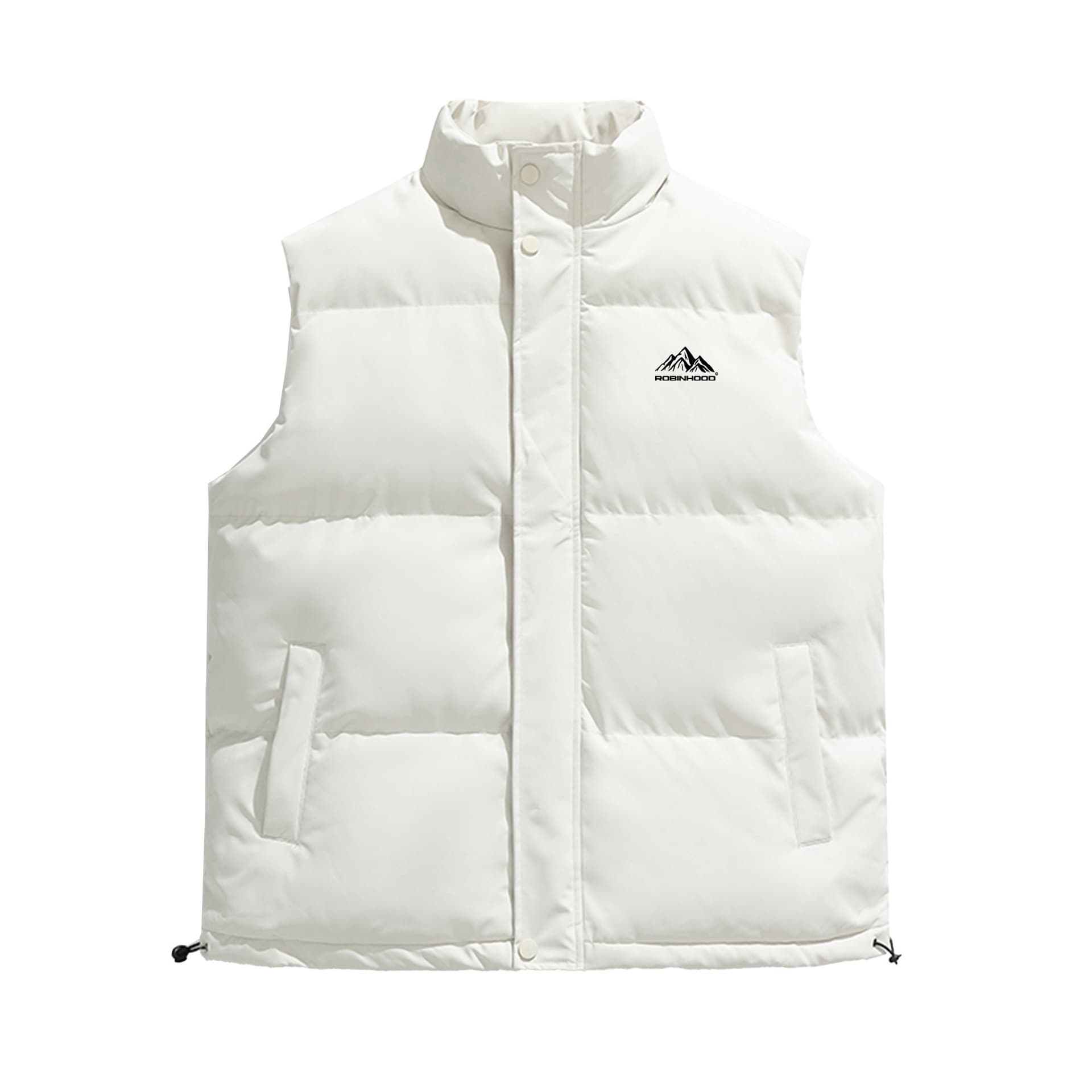 ROBINHOOD Vests Stand Collar Moderate Other