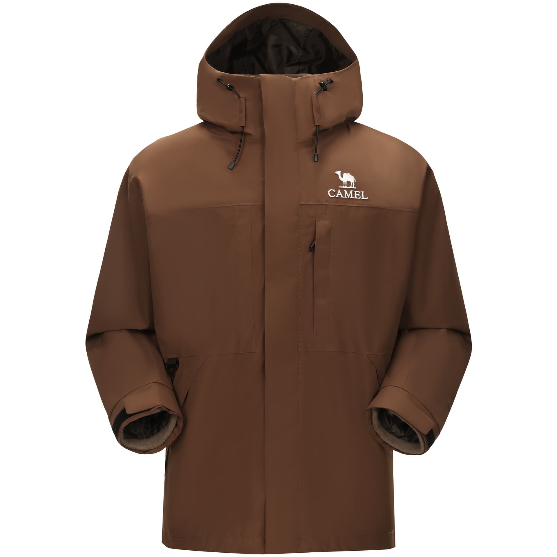CAMEL Allweather AbrasionResistant, Waterproof, Windproof, Thermal Windbreaker Jacket