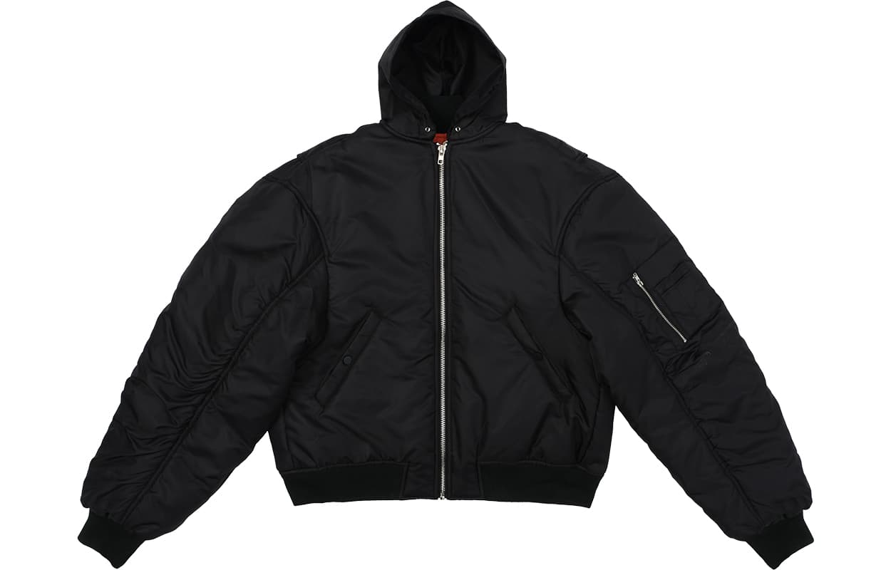 11ESTRANGER ASTRANGER Puffer Jacket Black Black