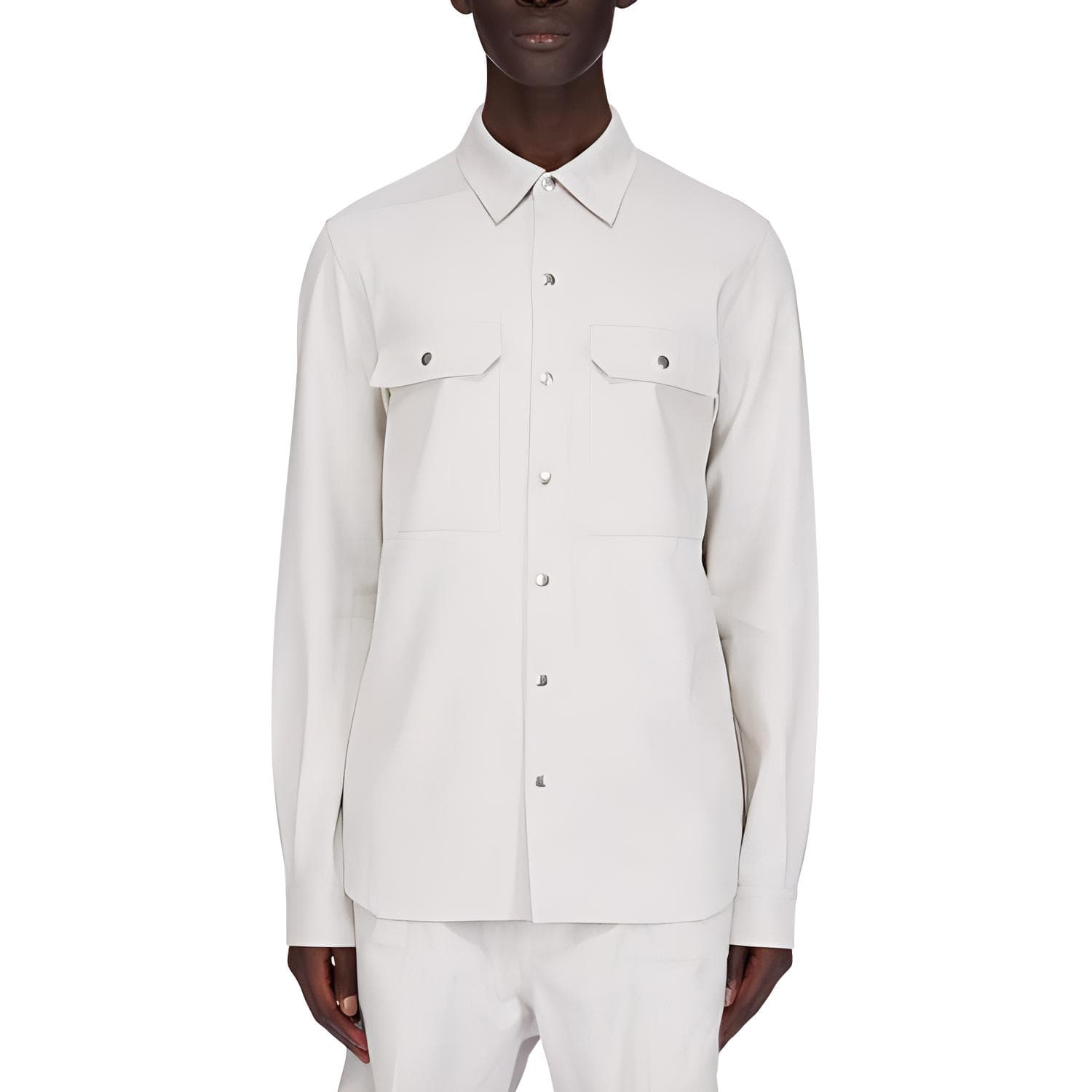RICK OWENS Hollywood Outershirt Dinge