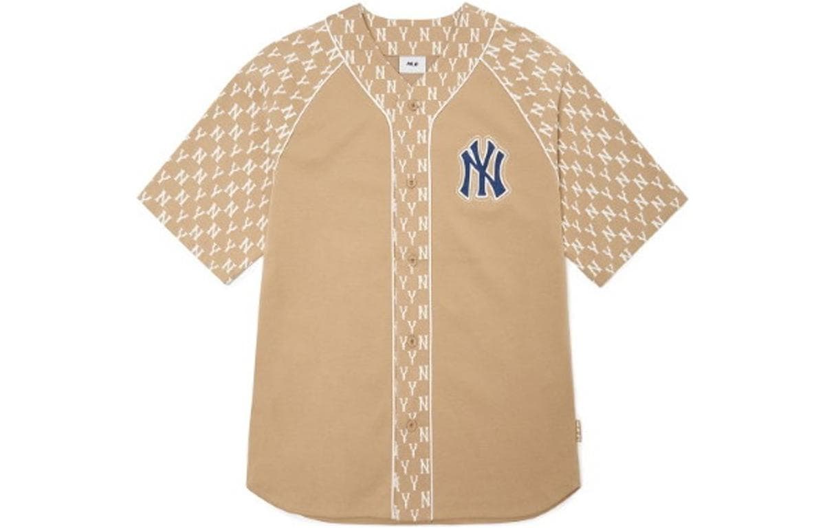 MLB New York Yankees Baseball Jacket Brown