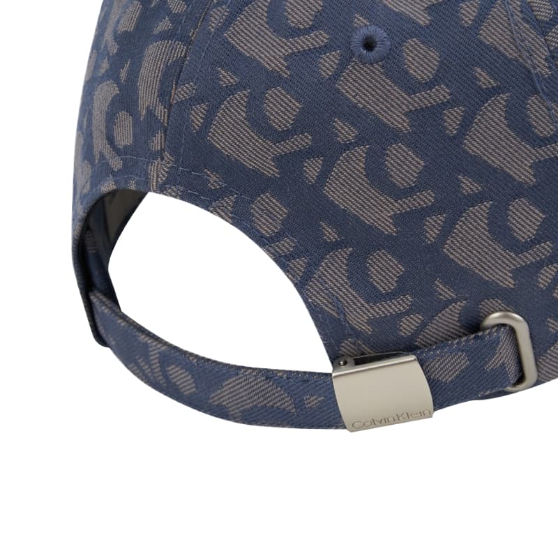 CALVIN KLEIN Polyester Baseball Caps Elegant Gray