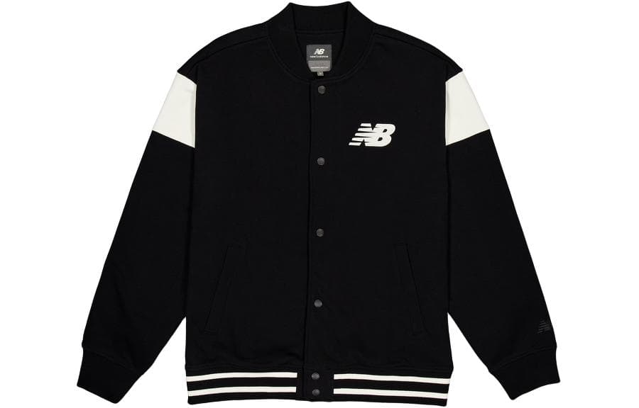 New Balance Baseball Jacket Black