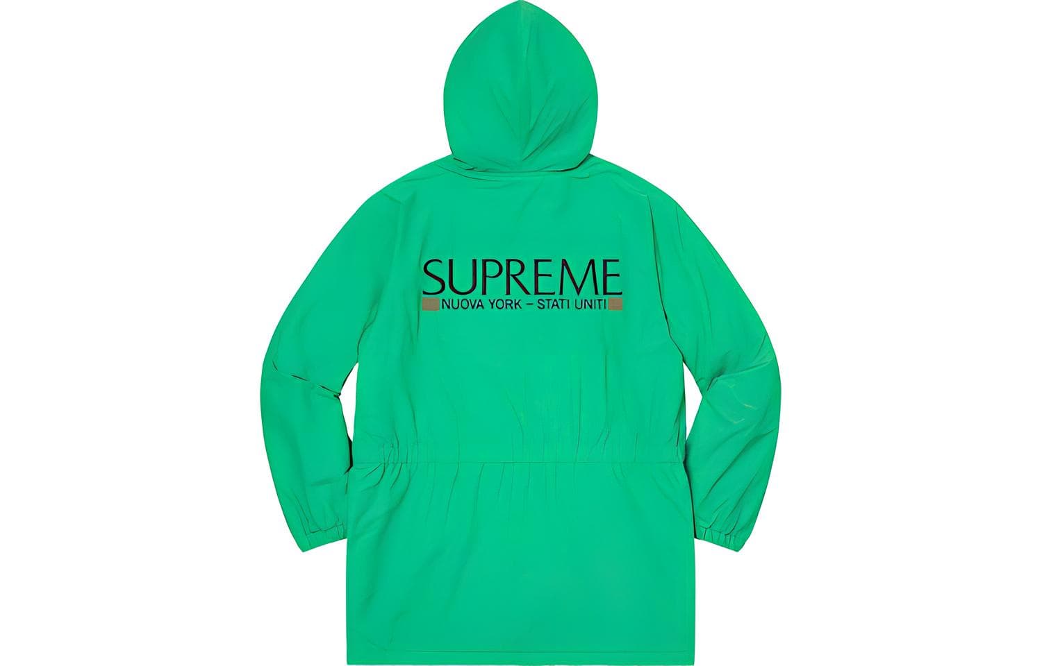 Supreme X Polartec Lined Sidline Parka Green
