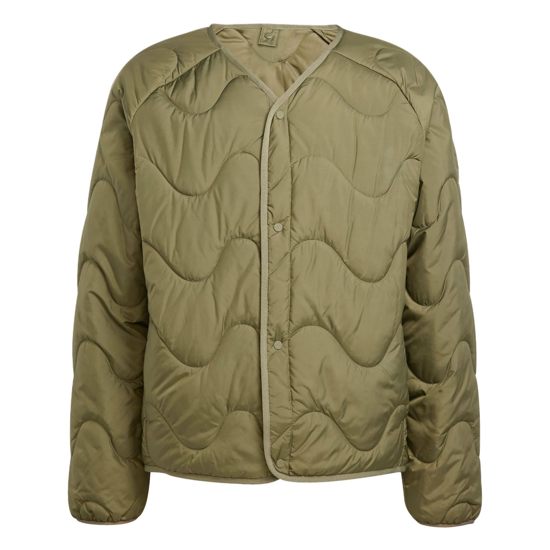 Adidas NUGANIC INS Puffer Jacket Strata Olive Green