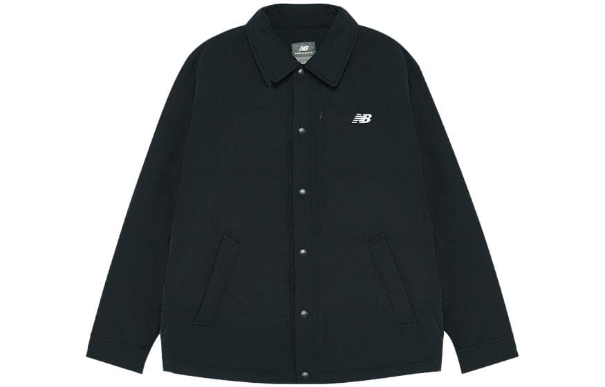 New Balance Down Jackets Lapel Moderate Straight Fit