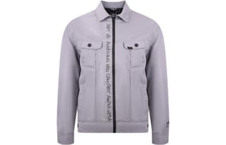 Lee Puffer Jacket Silver Gray