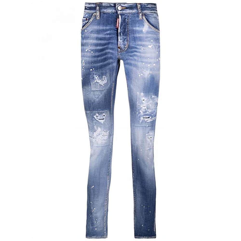 DSQUARED 2 Jeans Blue Moderate Slim Fit Blue