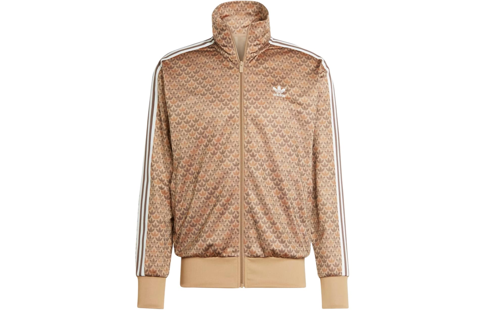 Adidas Originals Firebird Football Classic Mono Track Jackets & Earthy Brown