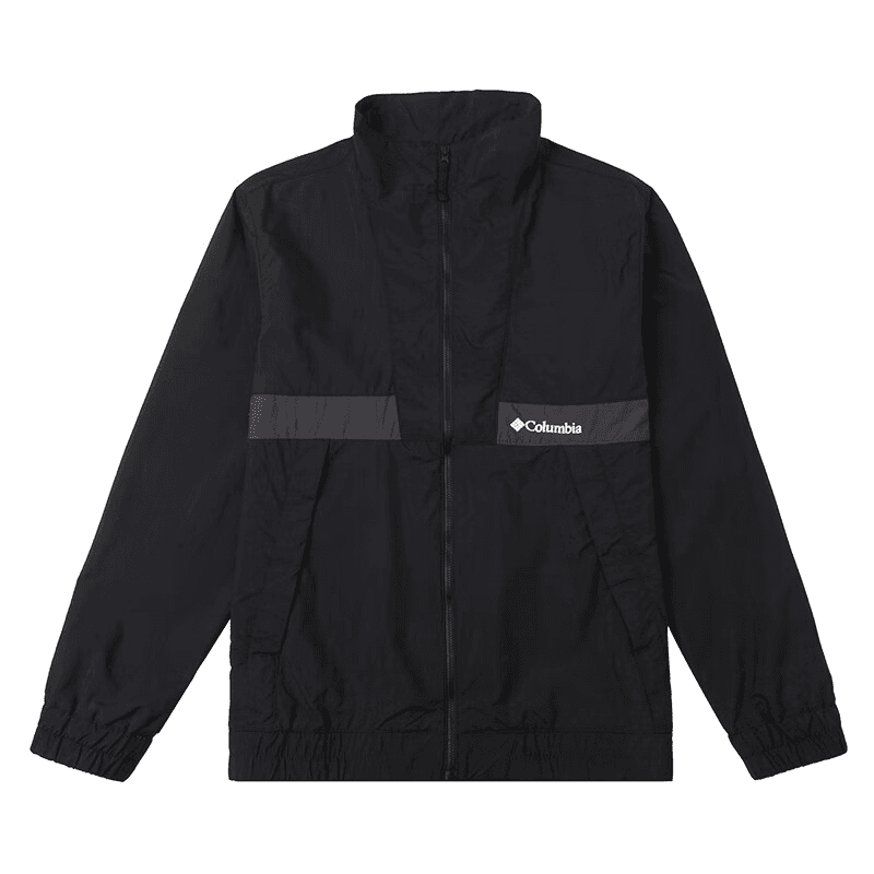 Columbia Jackets Black Stand Collar Moderate