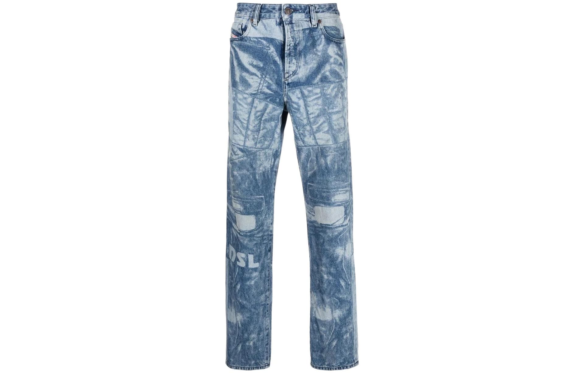DIESEL 1955 Laser print Straight leg Jeans