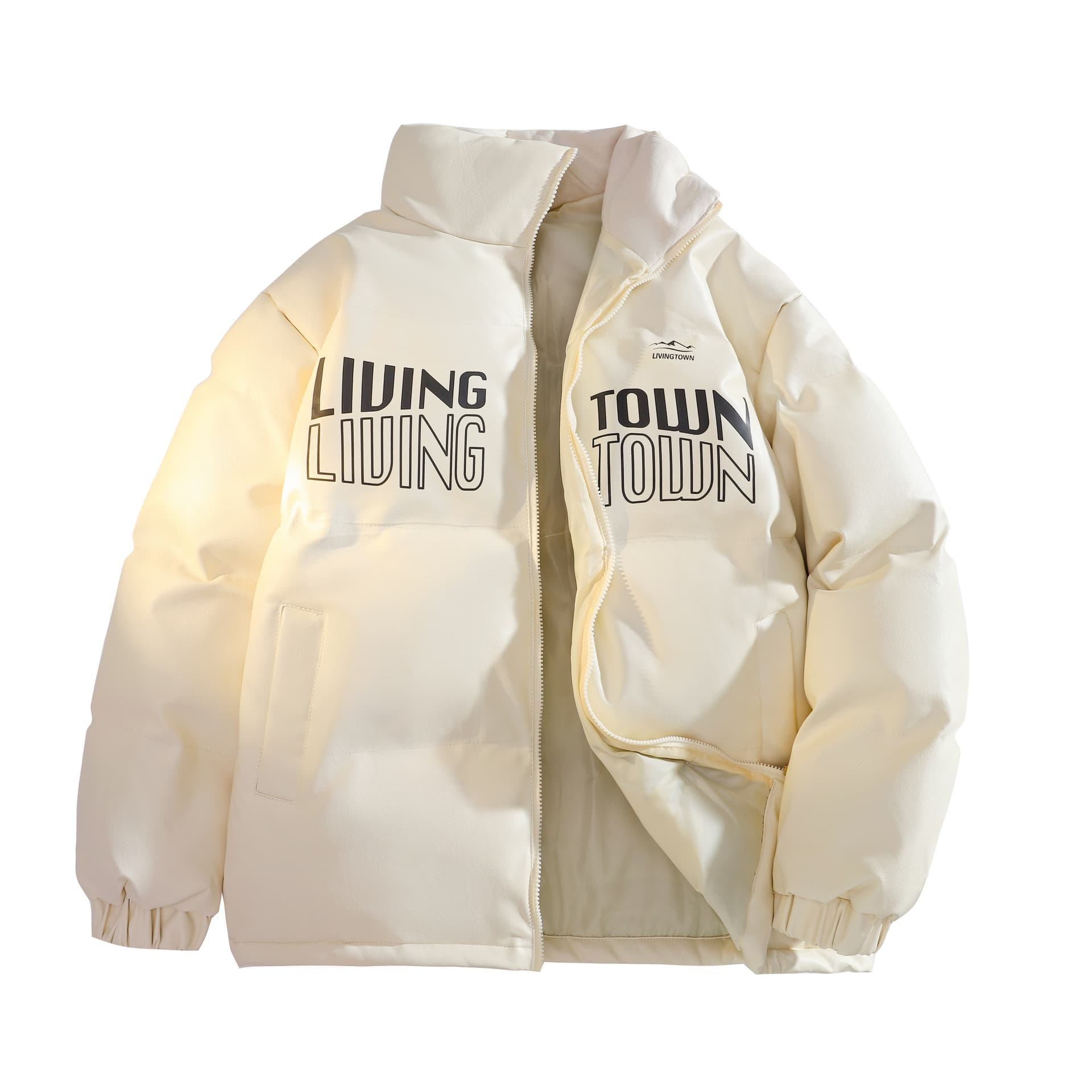 LIVINGTOWN Puffer Jacket Apricot
