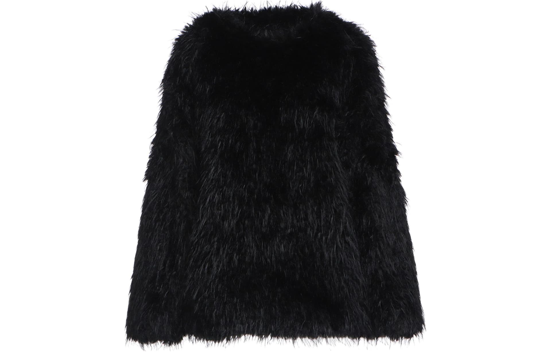 Yohji Yamamoto Fur Black Black