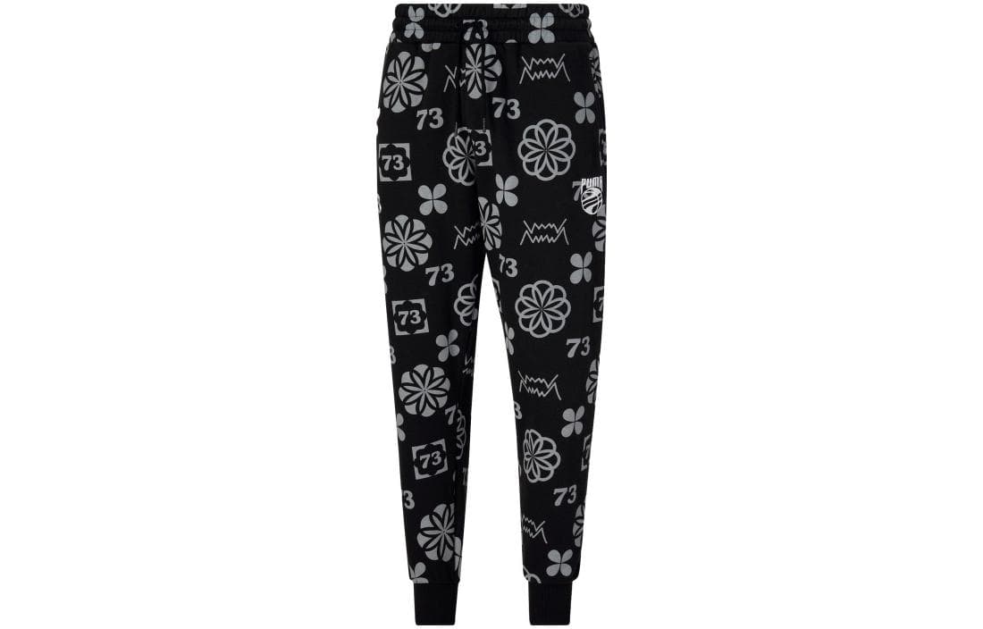 PUMA Clyde Knitted Sweatpants Black Black