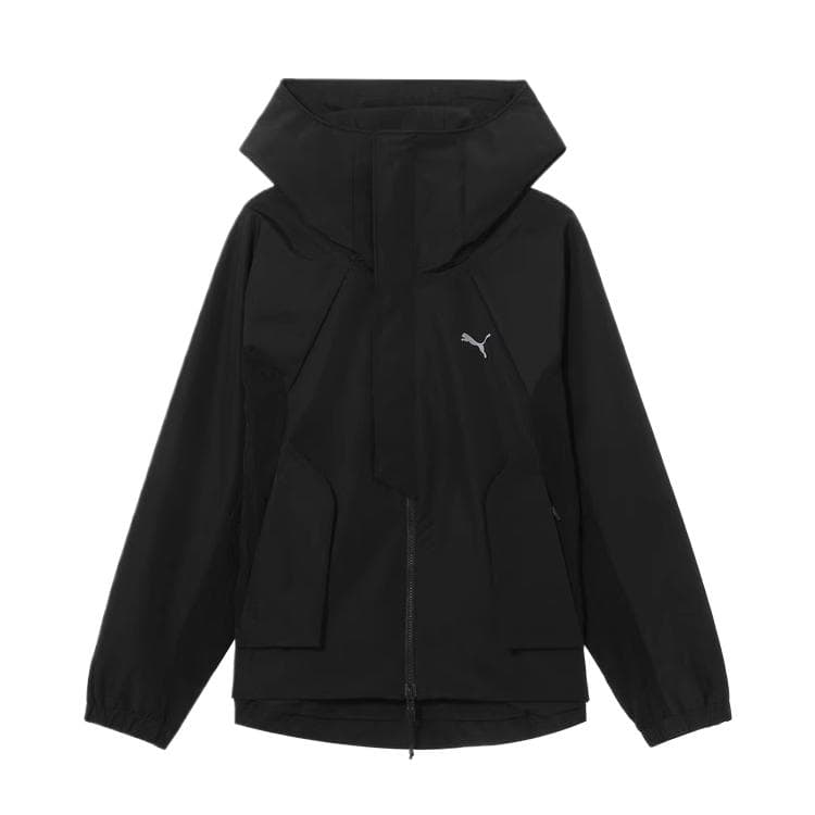 PUMA EssentialWOVEN JACKET LATE ADD Jackets & Black