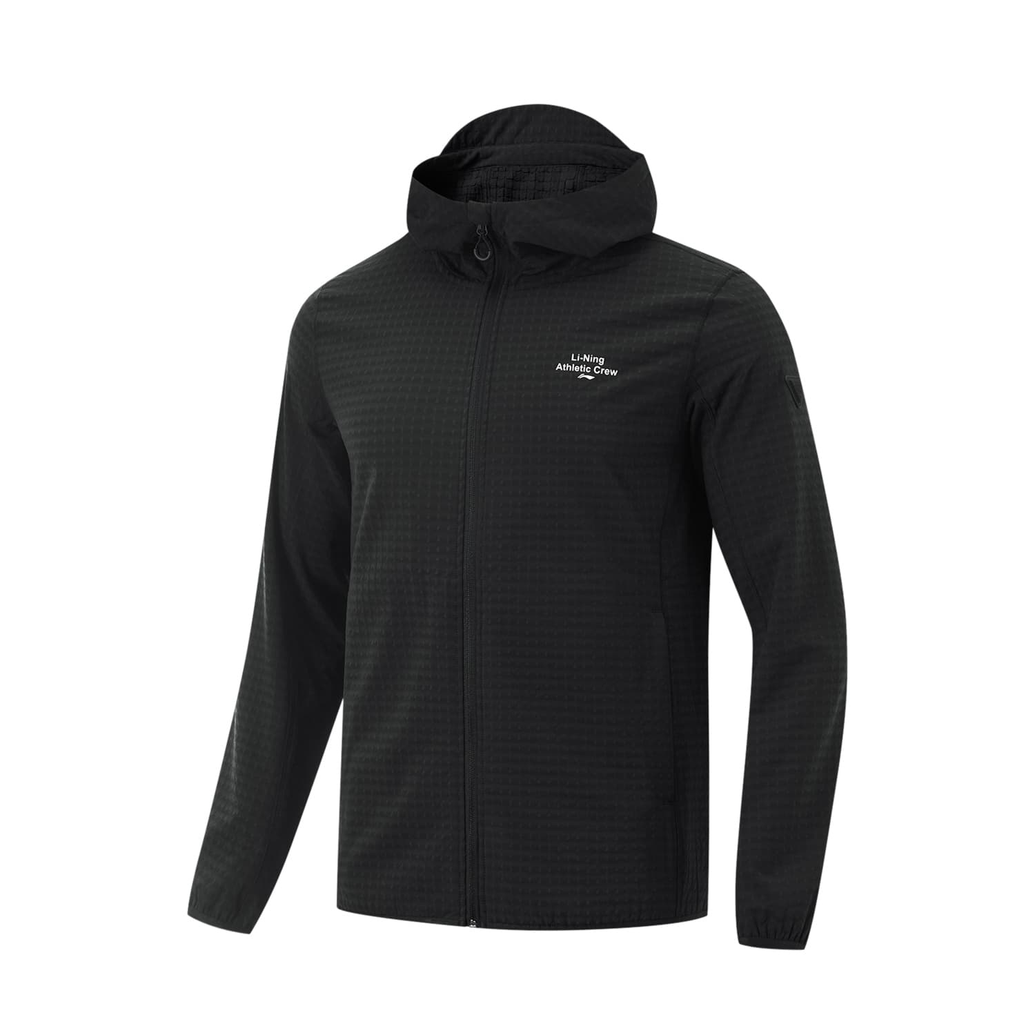 Li Ning Fitness Series Outdoor Cycling Camping Windproof Fleece Lined Adaptive Temperature Control Thermal Hooded