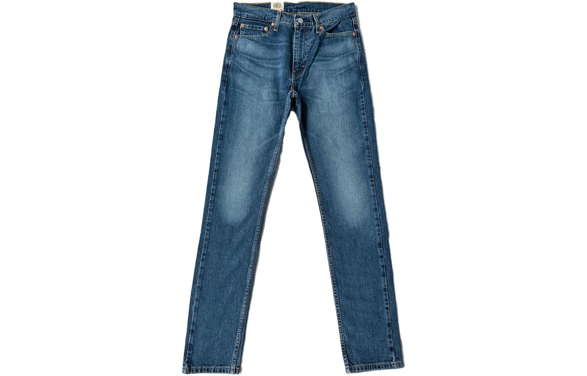 Levis Jeans Denim Blue Moderate Tapered Denim Blue