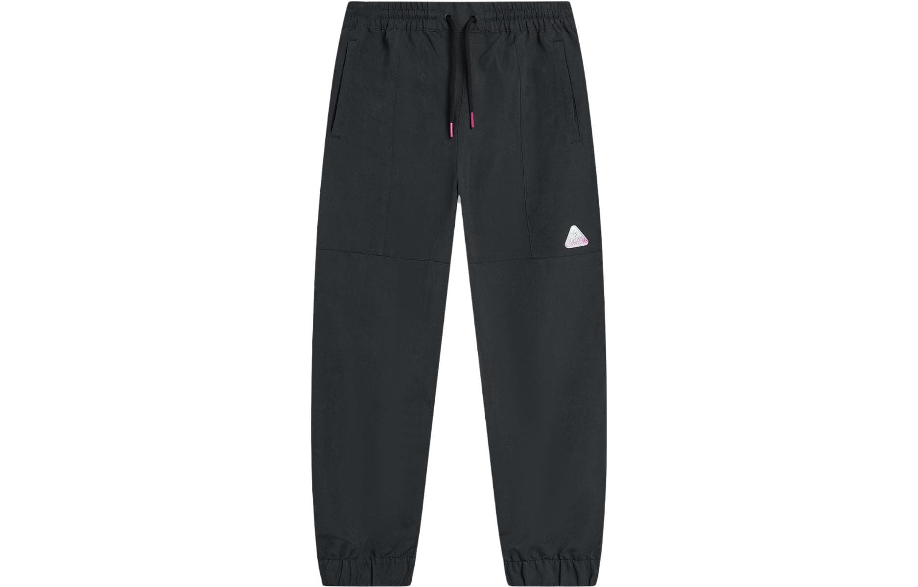 Li Ning Knitted Sweatpants Black Moderate Cuffed Black