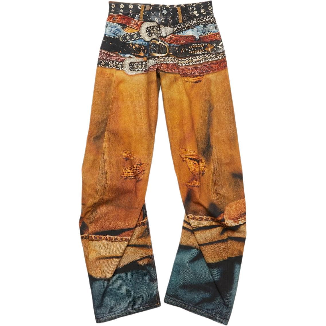 Acne Studios SS25 Jeans Rusty Orange