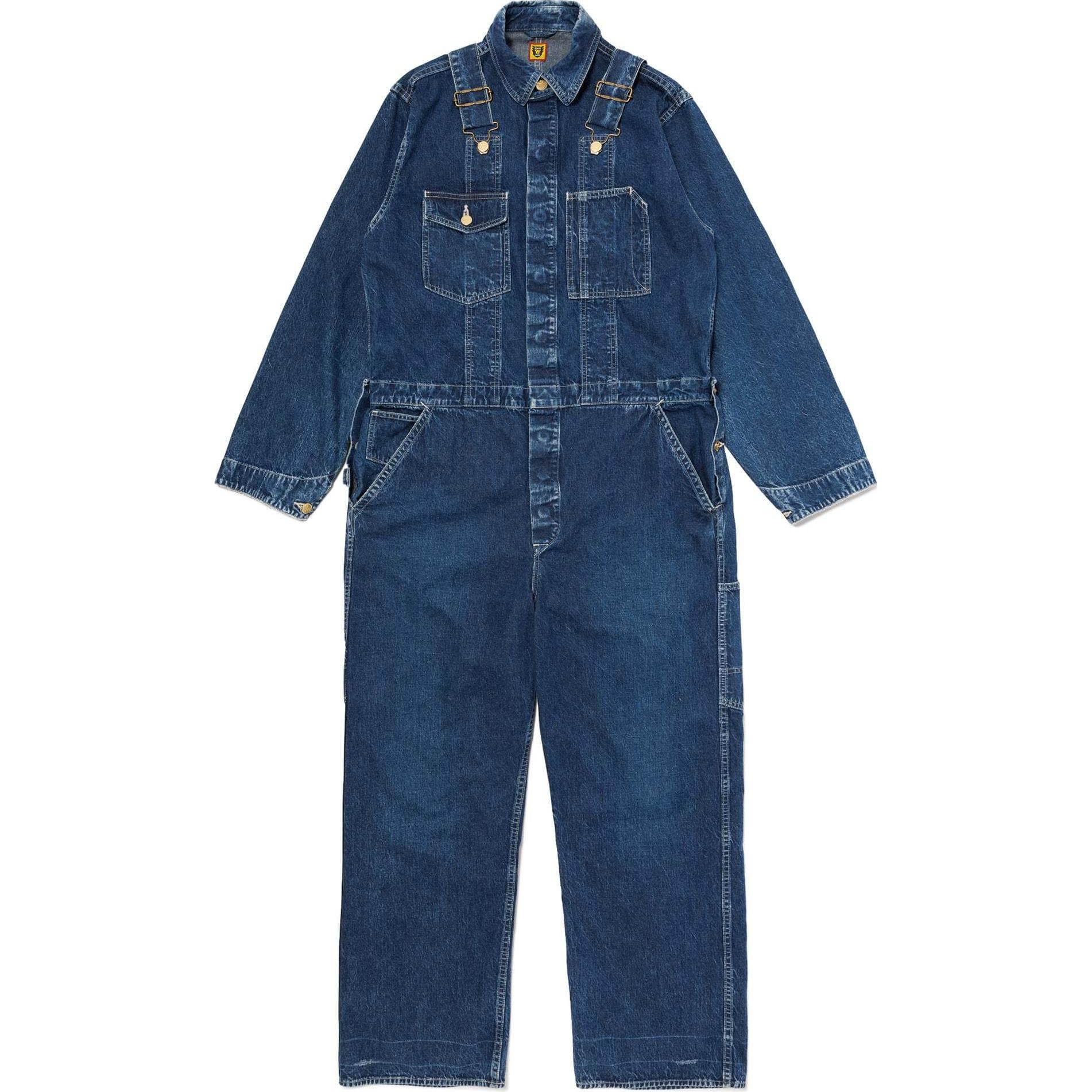 HUMAN MADE Denim Collection Indigo Lapel Moderate Straight Fit Indigo