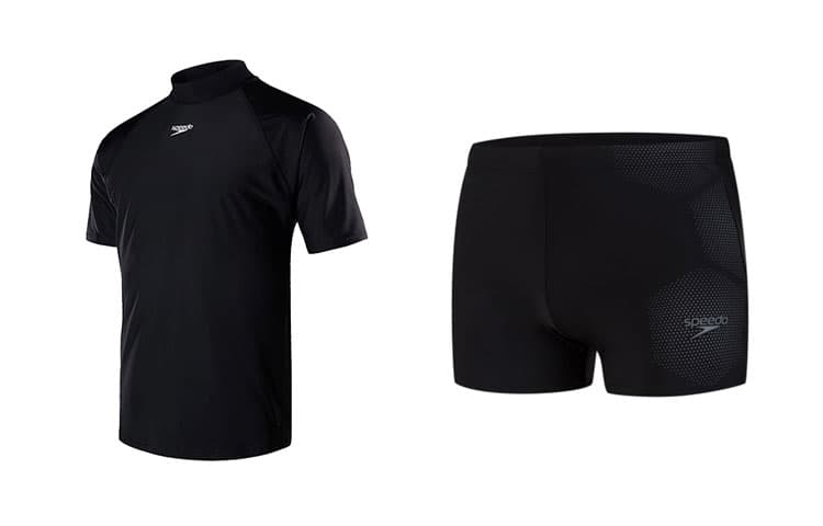 Speedo Swimsuit Sets Moderate Set (Black+Black)