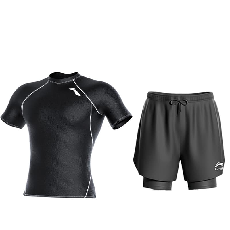 Li Ning Swimsuit Sets Moderate Swimwear+Swimming