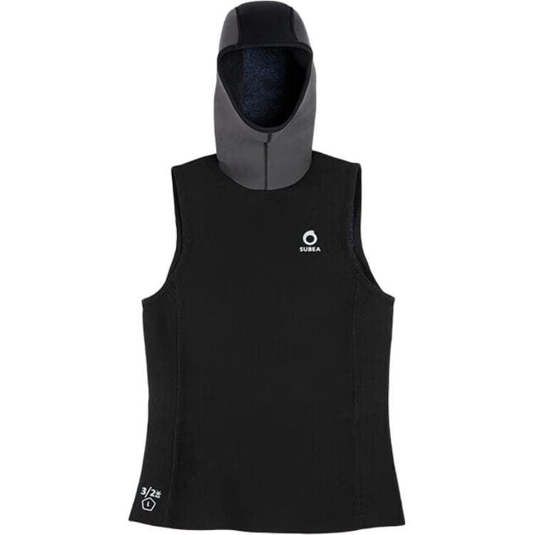 DECATHLON Diving Wetsuit Black Black