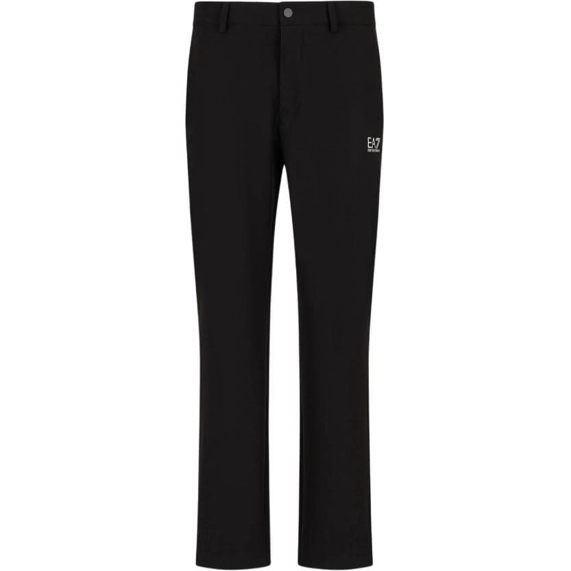 EMPORIO ARMANI Stretchfit Straightleg Trousers Black