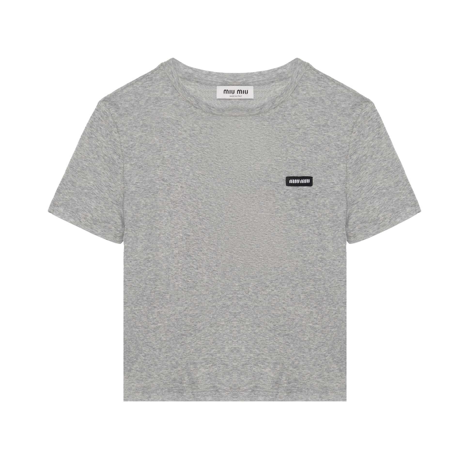 Miu Miu logoembroidered Tshirt