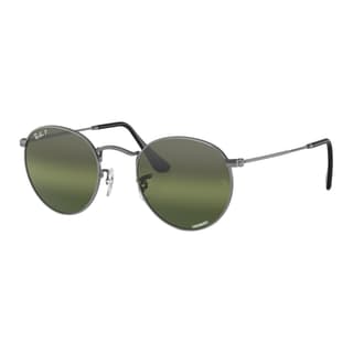 RayBan Round Metal Chromance roundframe sunglasses