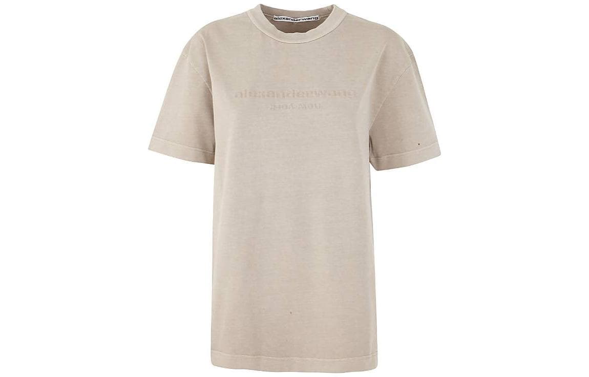 Alexander Wang TShirts Yellow Crew Neck Moderate