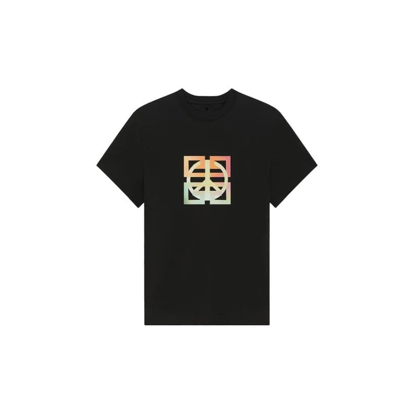 Givenchy TShirts Black Crew Neck Moderate