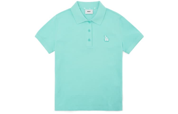 MLB Basic Logo Polo Shirt Mint Green