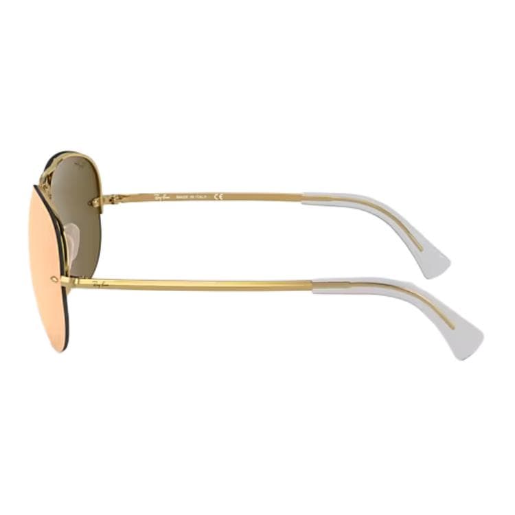 RayBan Metal Aviator Sunglasses Gold