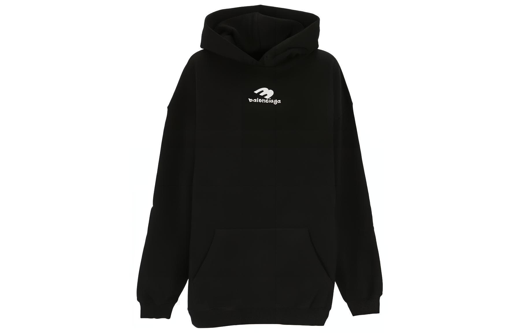 Balenciaga Sweatshirt Loose Fit Black