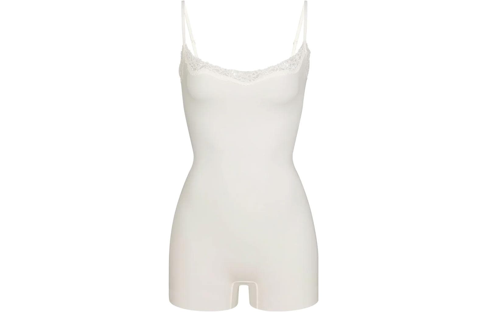 Skims Bodysuits Marble Color Crew Neck Marble Color
