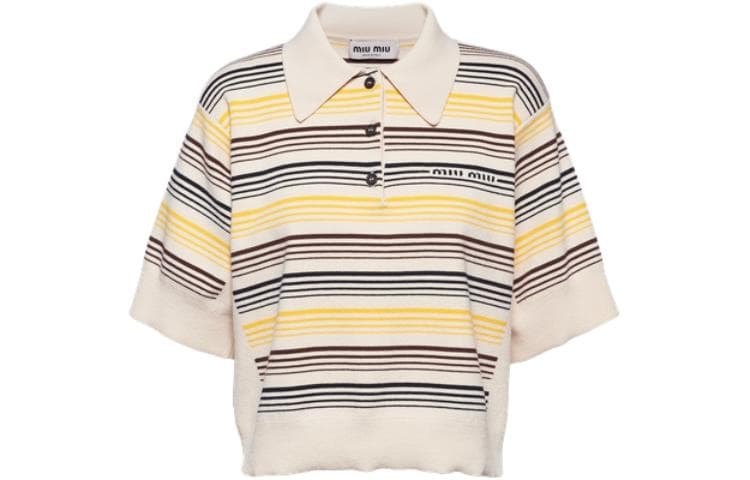MIU MIU SS23 Polo Shirt Multicolor
