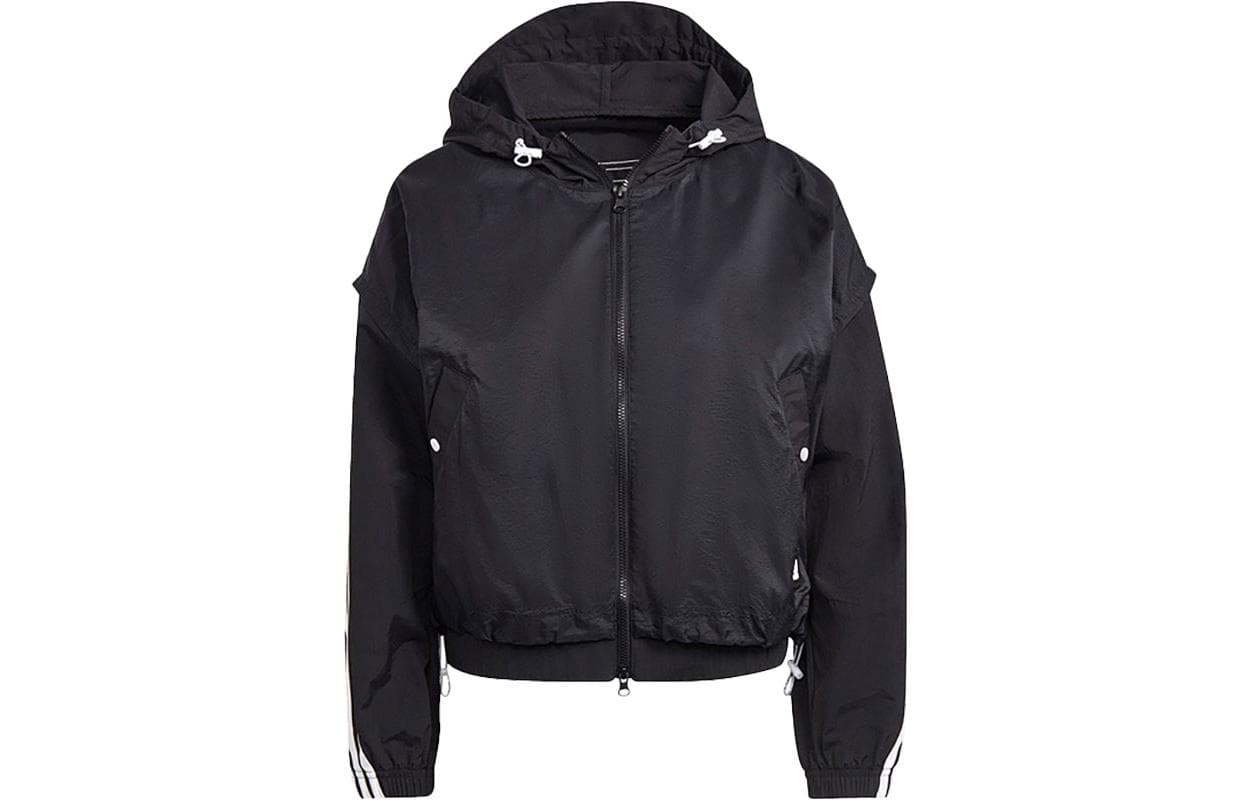 Adidas Jackets Black Hooded Moderate Other Black