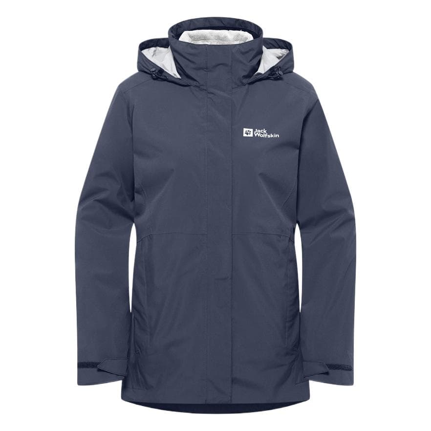 Jack Wolfskin Rotwand hooded zipfastening performance jacket