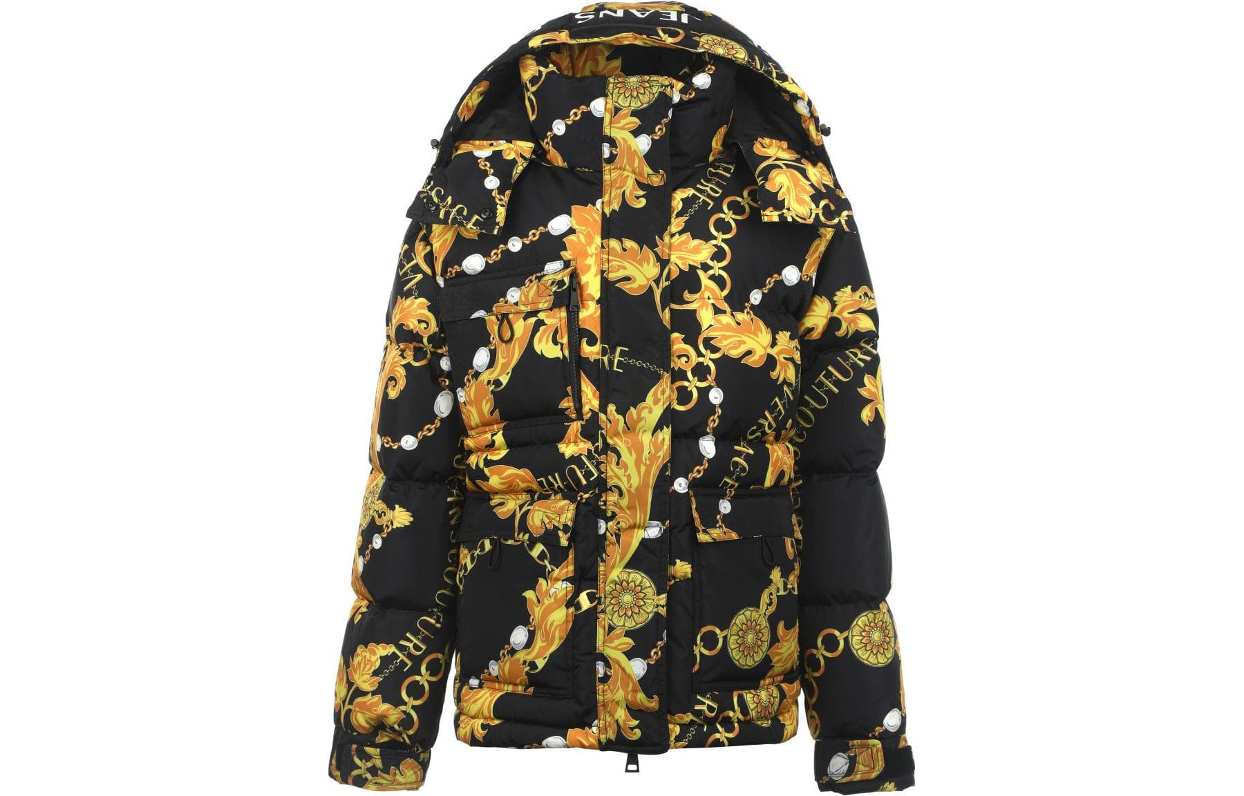 Versace Jeans Couture Logo Coutureprint puffer jacket