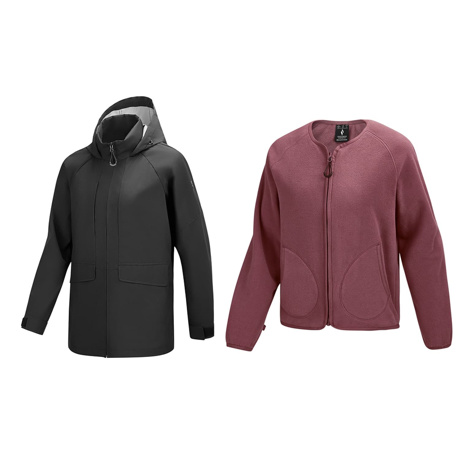 Skechers Jackets & Carbon Black