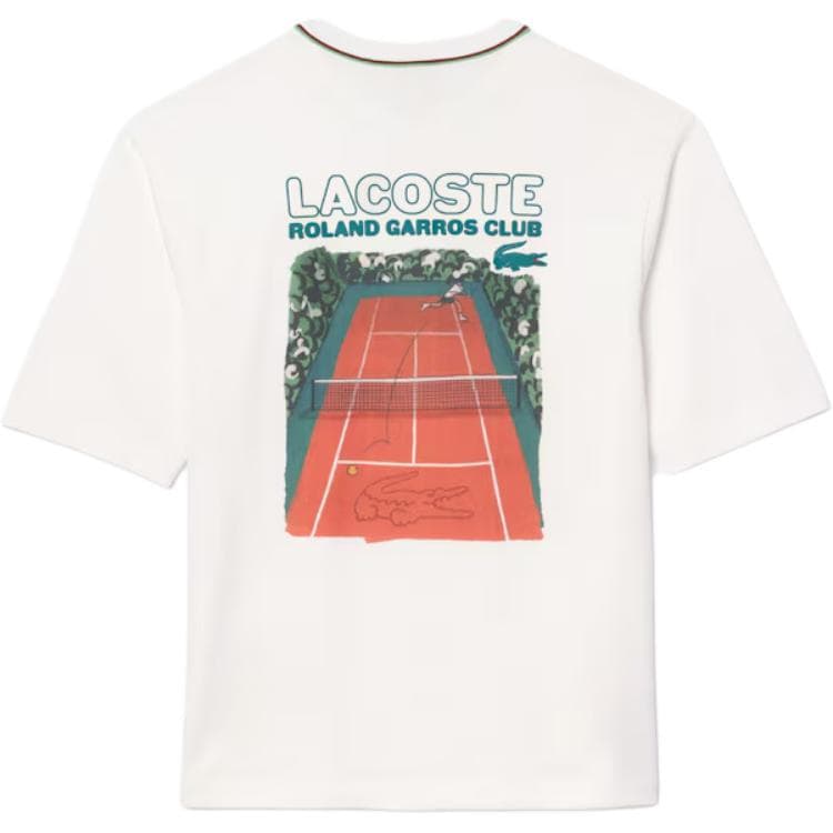 LACOSTE Roland Garros Edition Jersey T Shirt
