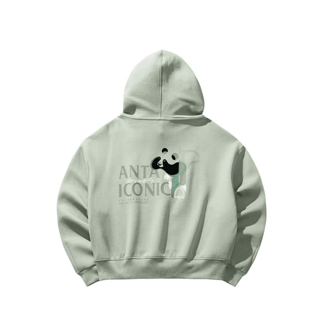 Anta Life Collection Sweatshirt Jade Gray Green