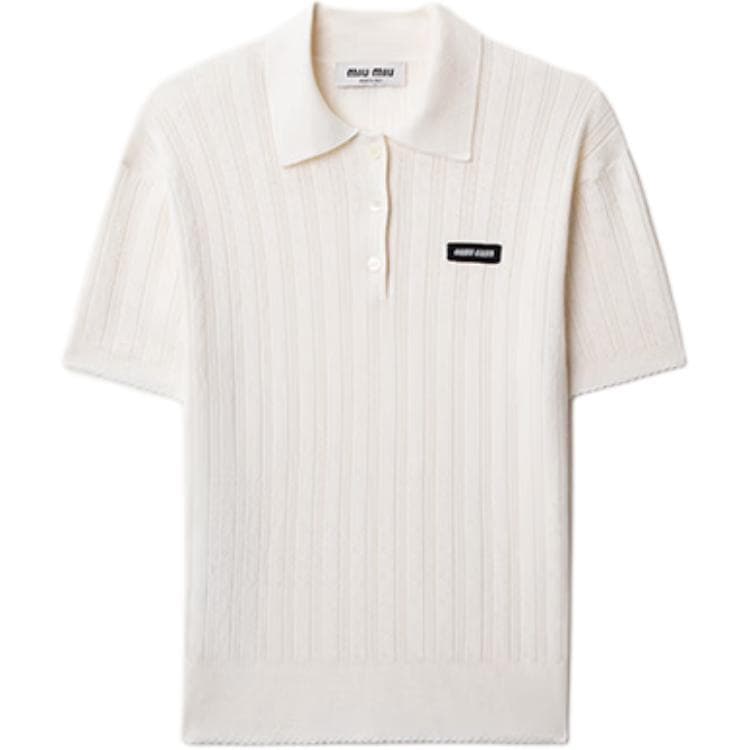 MIU MIU Polo Shirt White