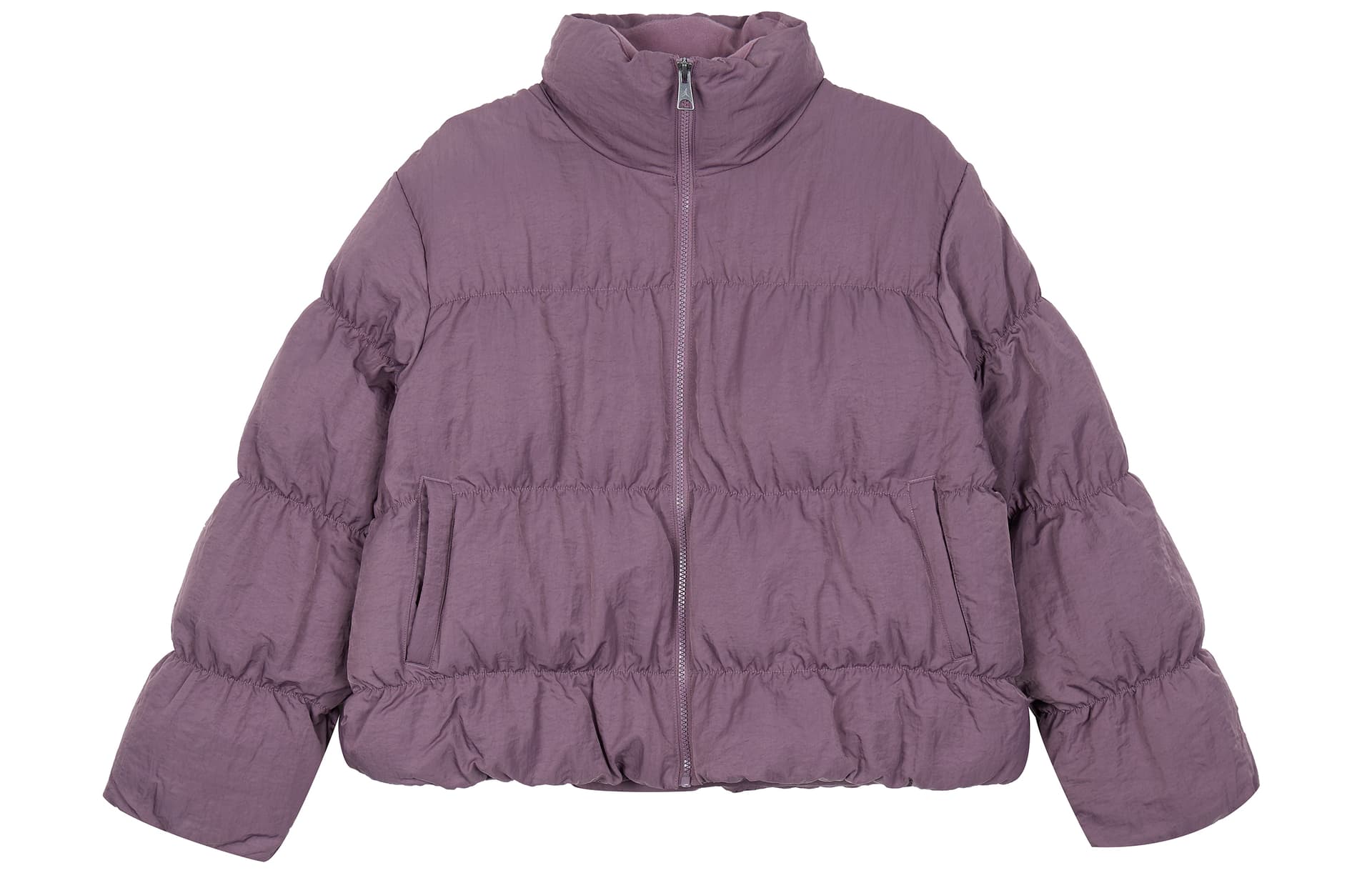 Jordan Jackets Purple Stand Collar Moderate Other
