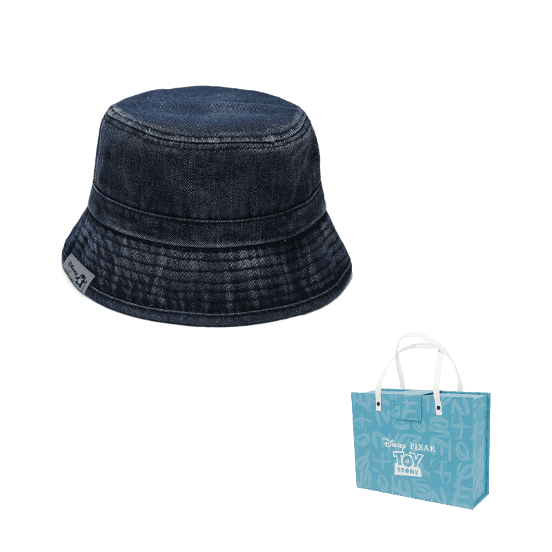 Disney Lotso Denim Bucket Hats Dark Blue