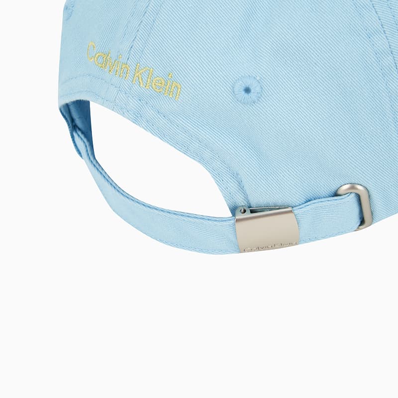 CALVIN KLEIN Rainbow Series Cotton Baseball Caps Baby Blue
