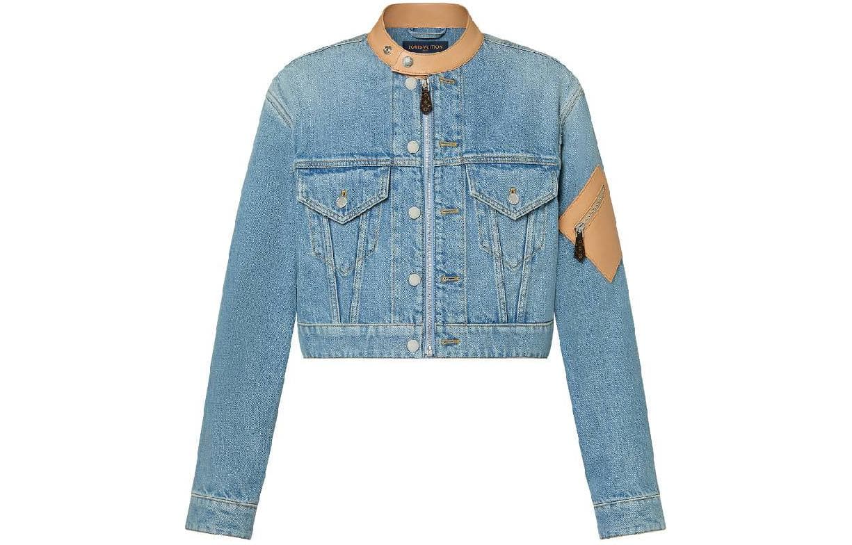 LOUIS VUITTON SS24 Denim Jacket Blue Blue