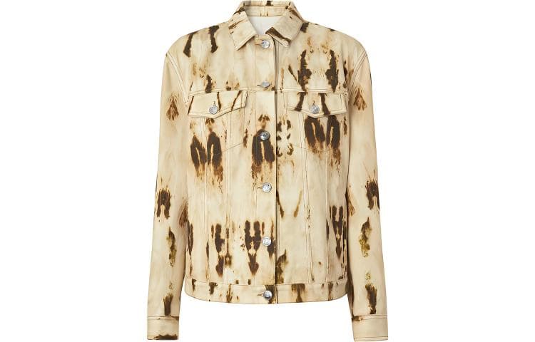 Burberry SS22 Denim Jacket Yellow Yellow